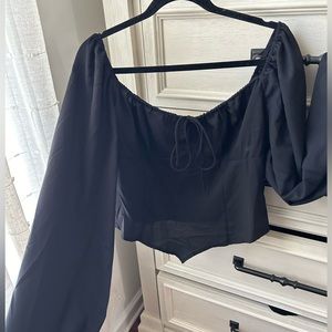 Fashion Nova peasant top